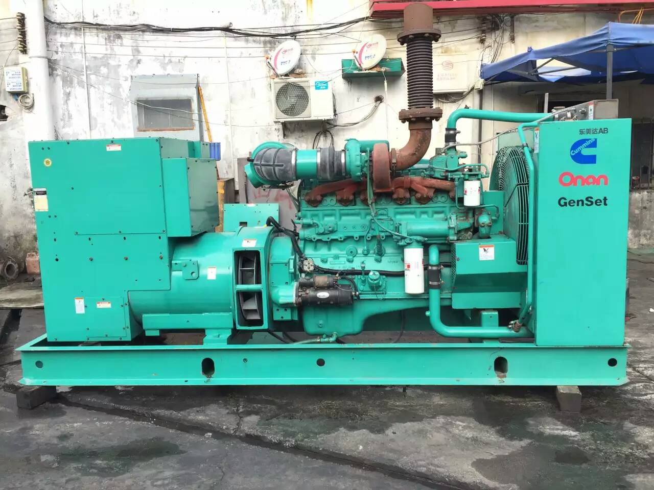 平江租赁发电机-柴油发电机不正常冒烟的原因